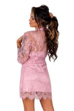 Kimono "Sheer" pink S/M, L/XL, XXL