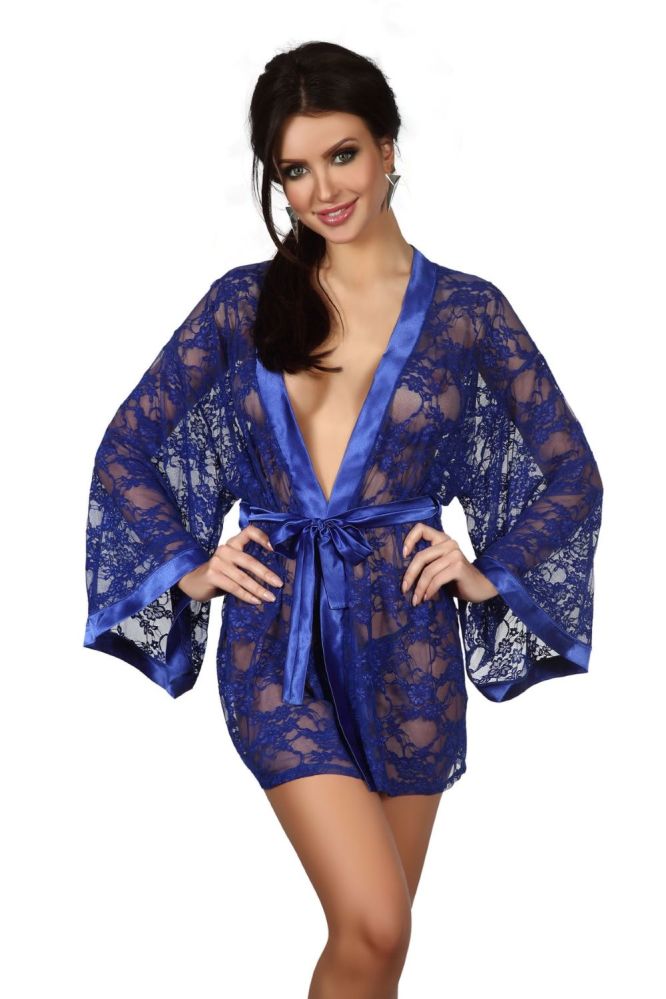 Kimono Paulette violett S/M, L/XL