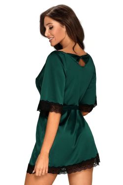 Kimono "Sensuelia" grün/schwarz S/M, L/XL, XXL